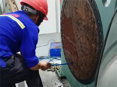 冷凝器通炮工程案例